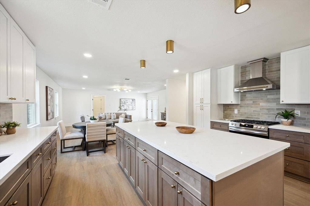 Kitchen from dining room