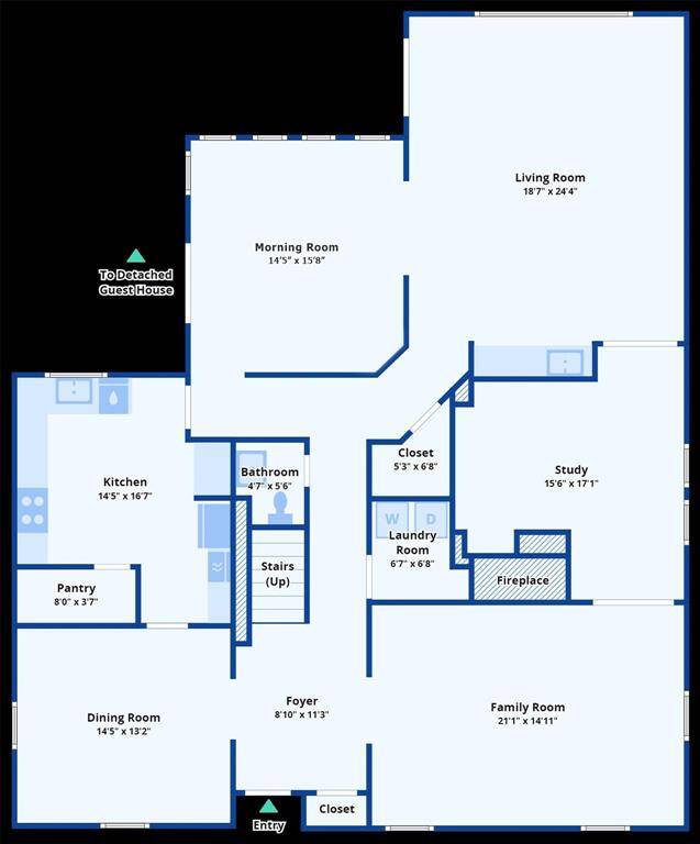 First floor plan