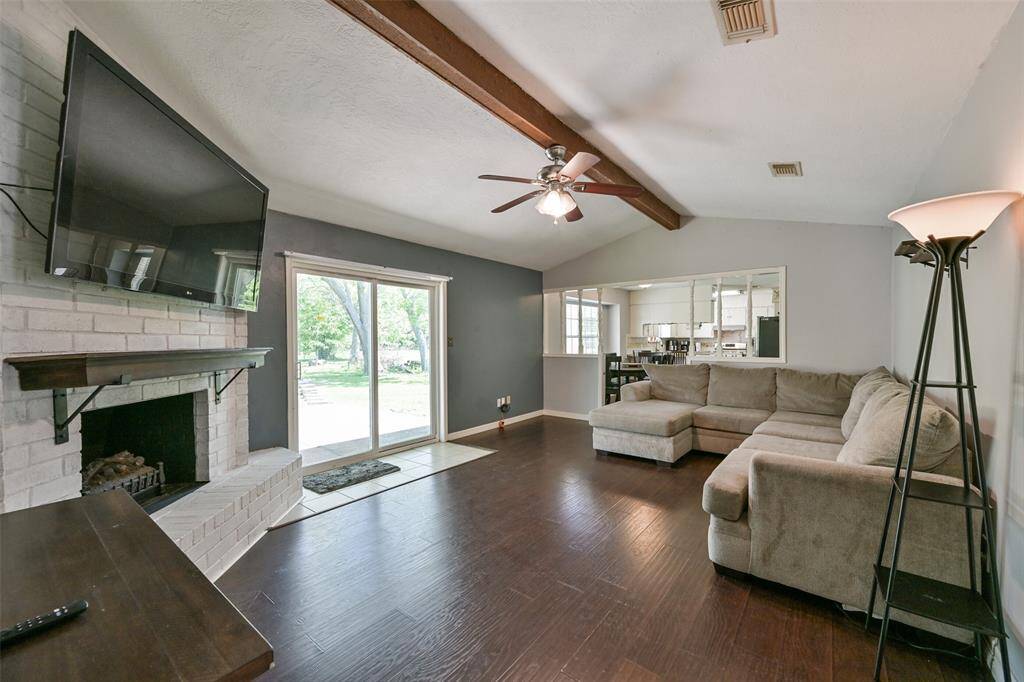 Lots of natural light and direct access to dining, family room, and backyard.