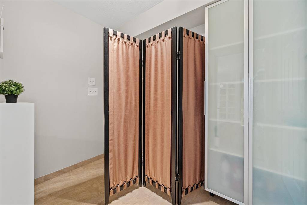 Utility room for washer/dryer downstairs...