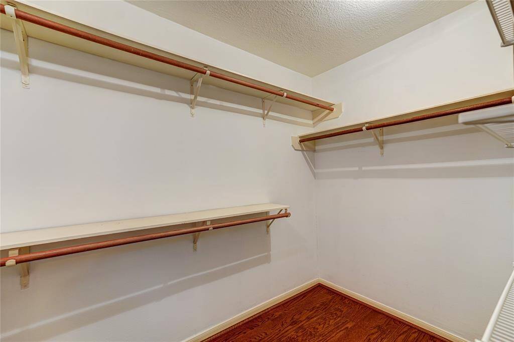 Huge primary closet