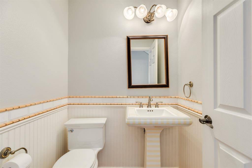 Half Bath on main level