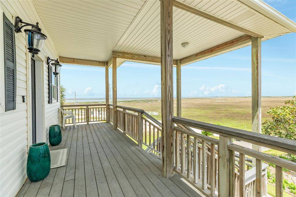 Front deck with more water views