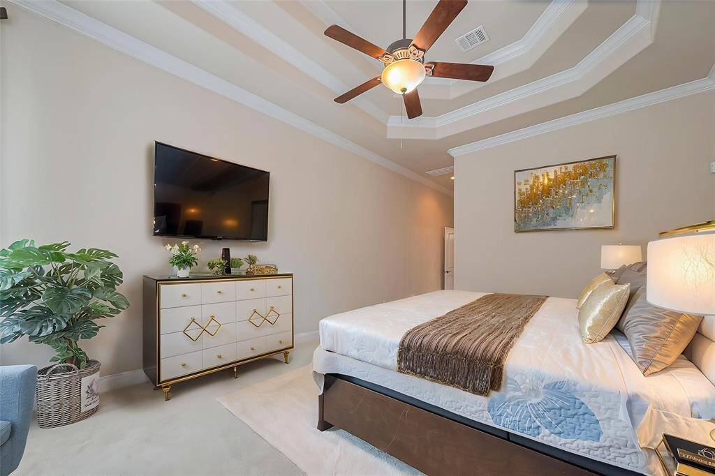 AI staged Master Bedroom
