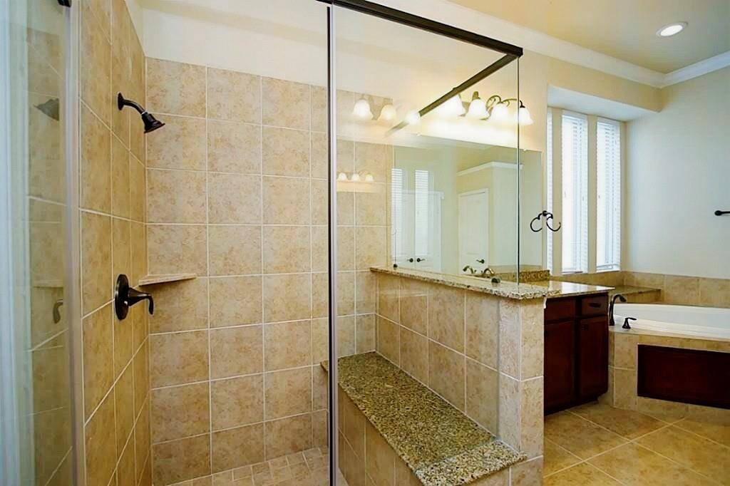 Master Bathroom upgraded shower