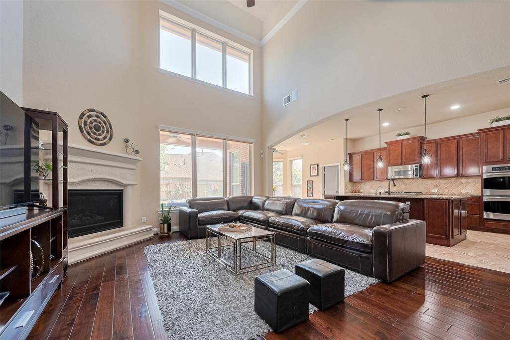Open Floor Plan Living Room