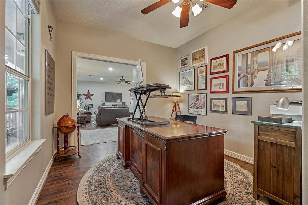 Luxury vinyl plank flooring has been installed throughout the home.  No carpet!