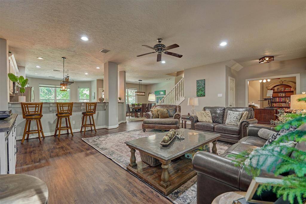 The open floor plan is perfect for entertaining!