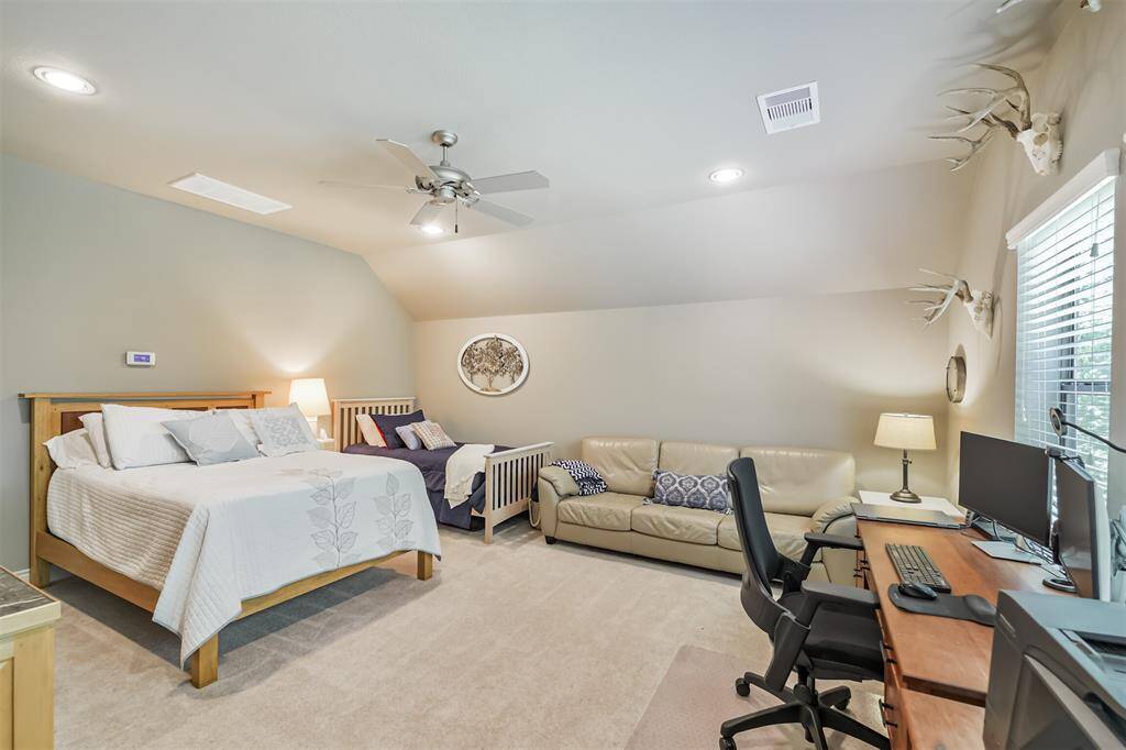 This expansive flex room offers endless possibilities—whether you're needing a private home office, media or workout room, or overflow sleeping space for guests. With room for multiple zones, it’s a great extension of your living space that adapts to your needs.