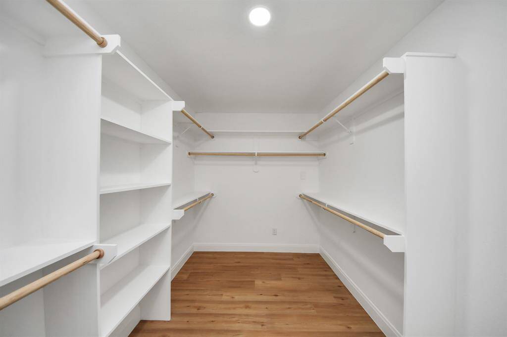 primary walk-in closet is HUGE!