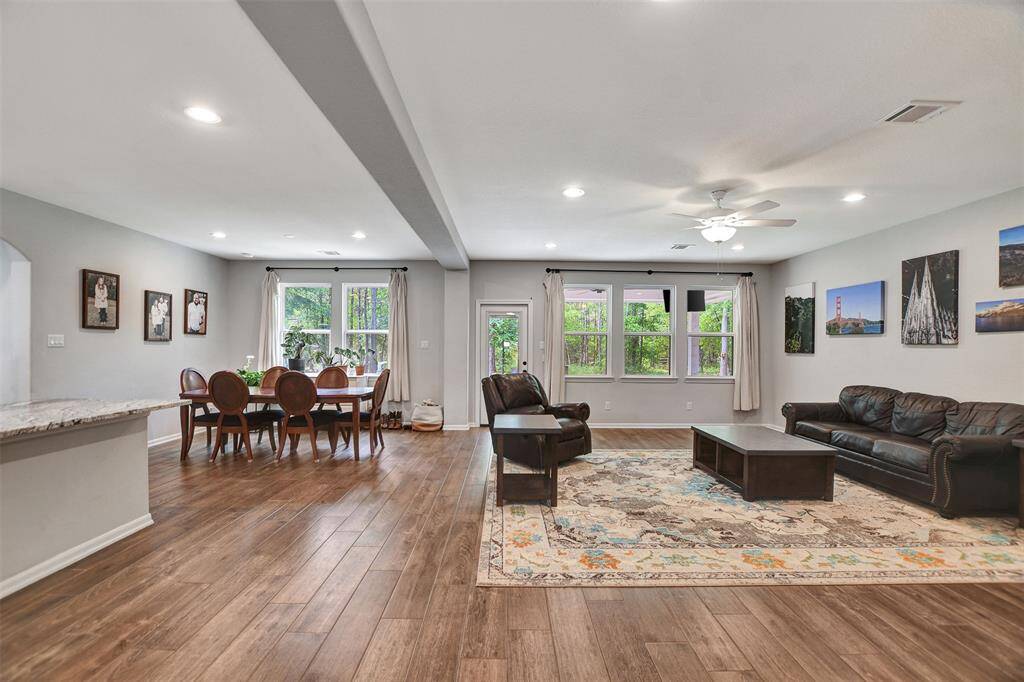 Truly spacious, open living area welcomes you home.