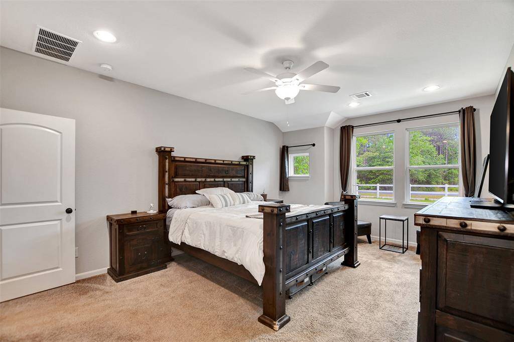 Oversized primary suite