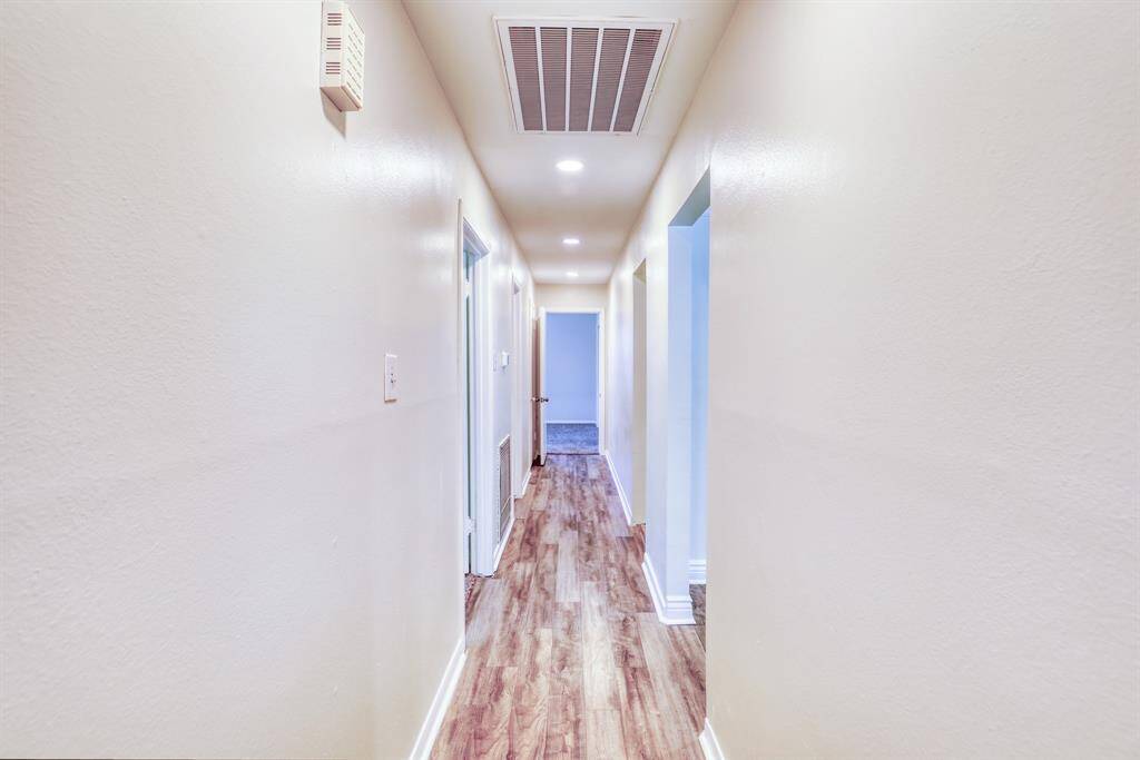 Hall Connecting Secondary Bedrooms to Bathrooms