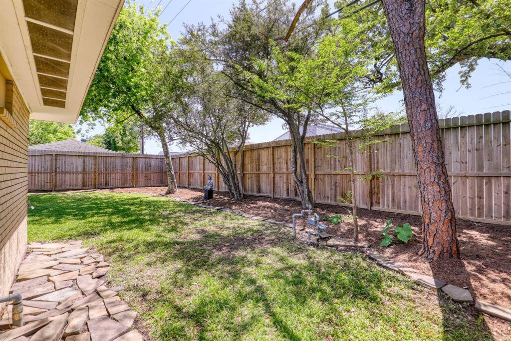 Spacious Shaded Garden