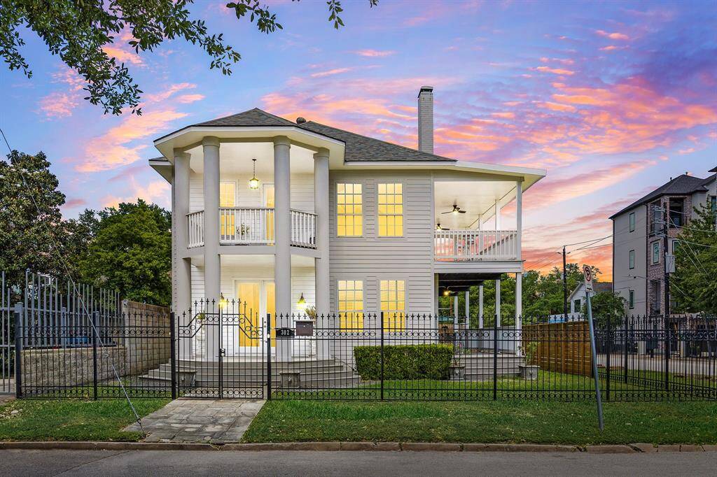 This 3-bedroom, 2.5-bathroom home sits on a large corner lot.