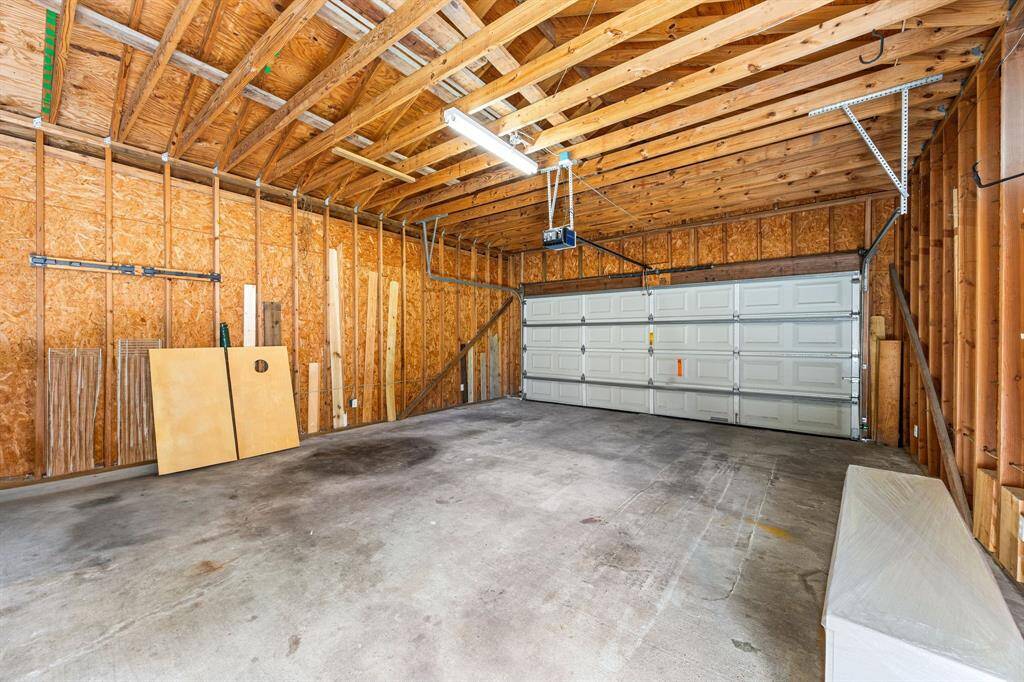 Detached two car garage
