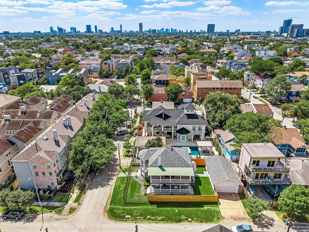 Proximity shot to Downtown Houston.