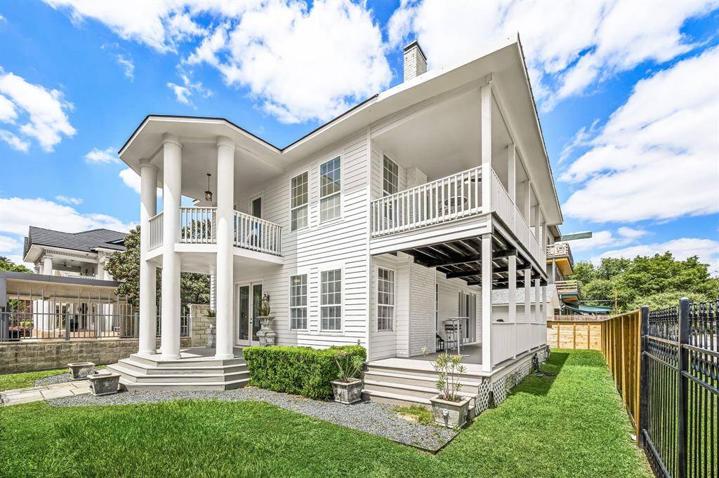 Enjoy the sunsets from this two-story west-facing deck.