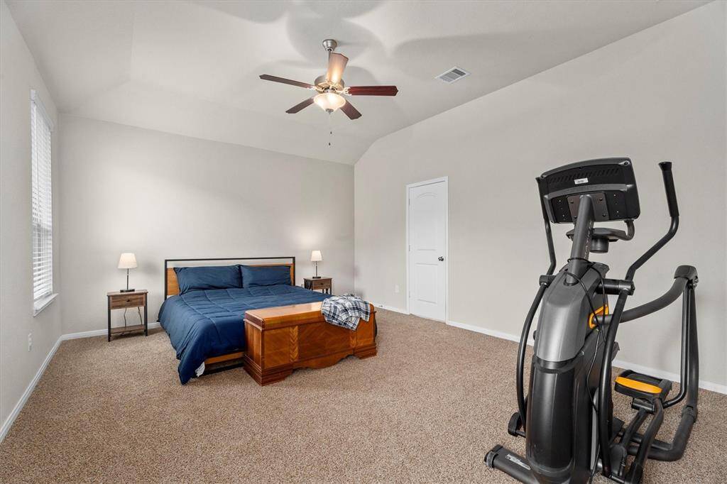 Create your personal retreat in this spacious primary bedroom, featuring plush new carpeting with premium padding for ultimate comfort.