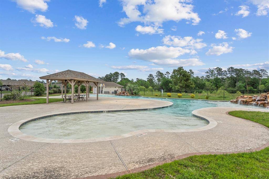 Take a closer look at the pool area.  Note: this picture was taken off season.
