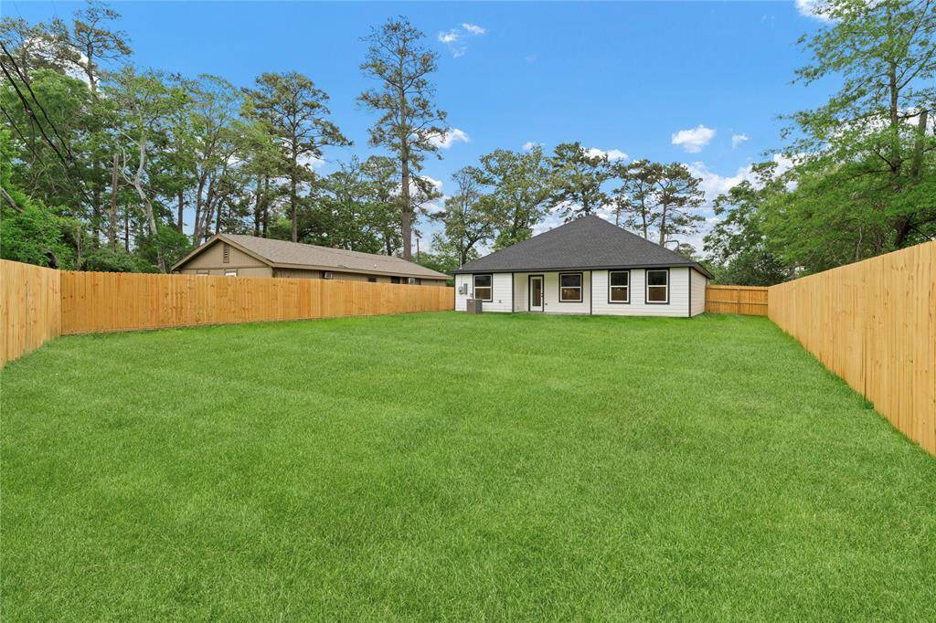 This outdoor area provides a peaceful retreat while offering plenty of room to enjoy the outdoors.