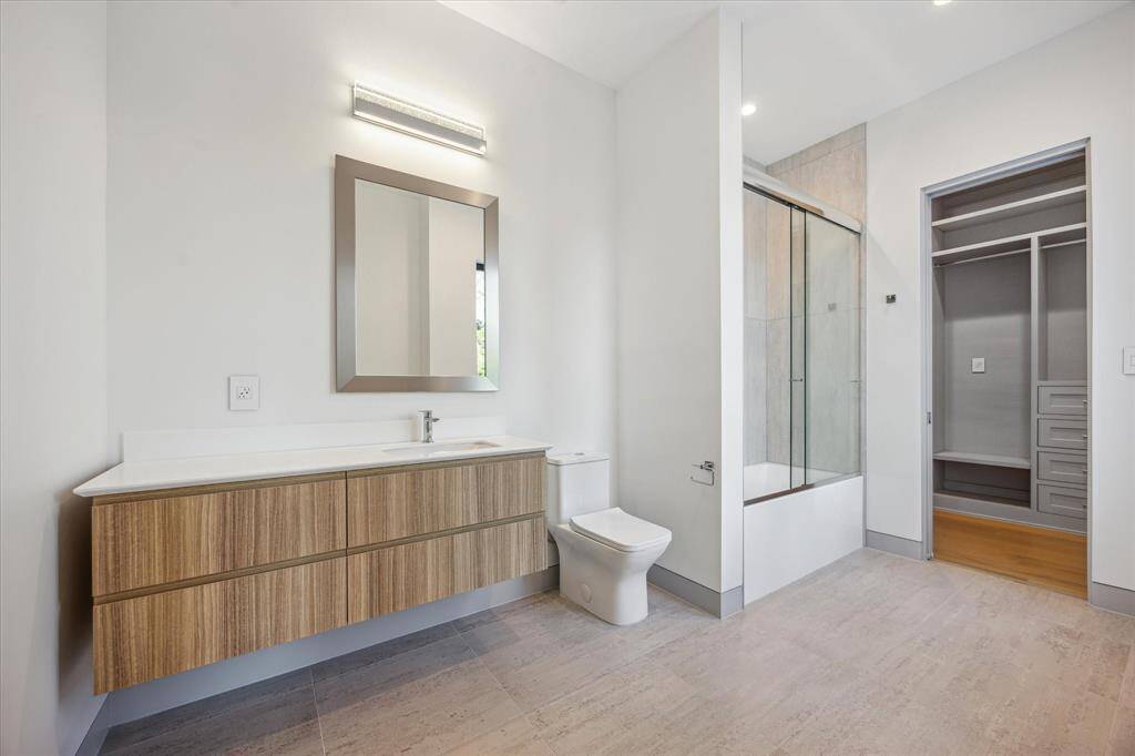 Bathroom #2 with walk in closet