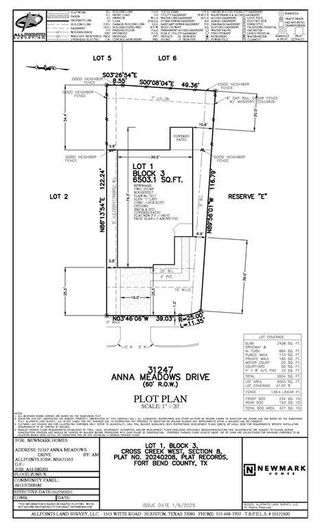 Plot Plan