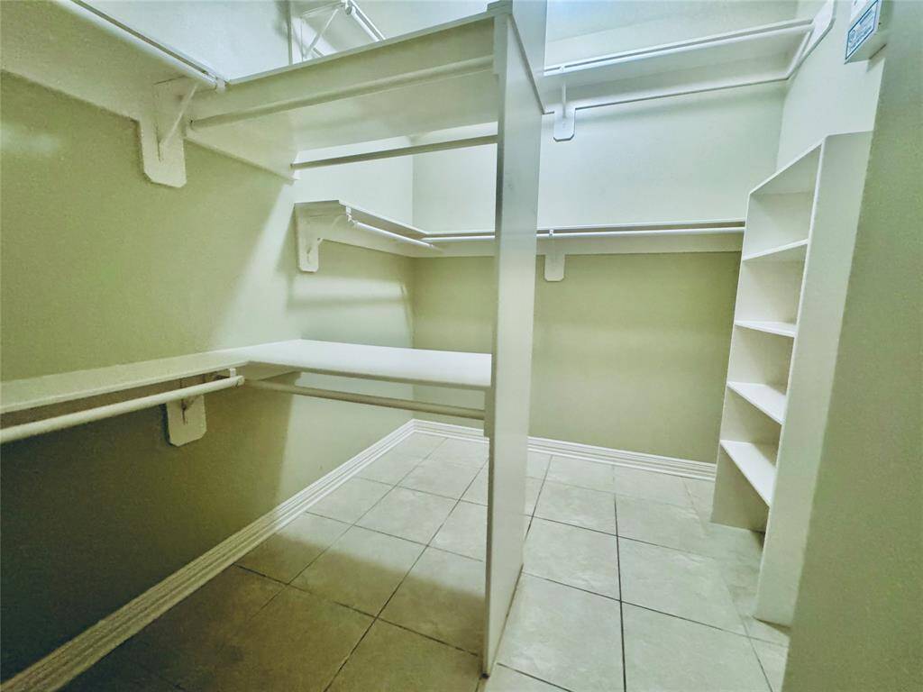 Spacious Master Closet