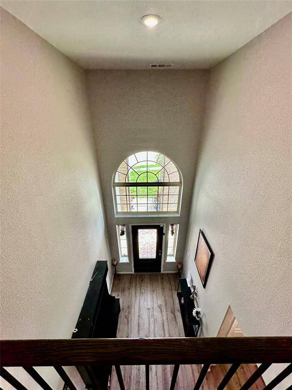 Entry view from upstairs