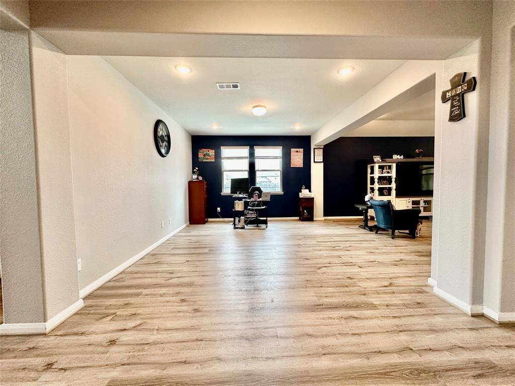Formal Dining being used as an office