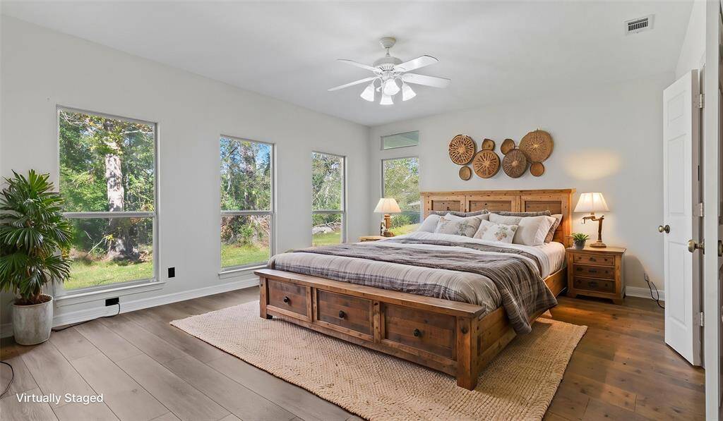 Virtually Staged - Main Bedroom