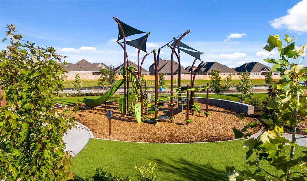 Pocket park located in your new home's section!
