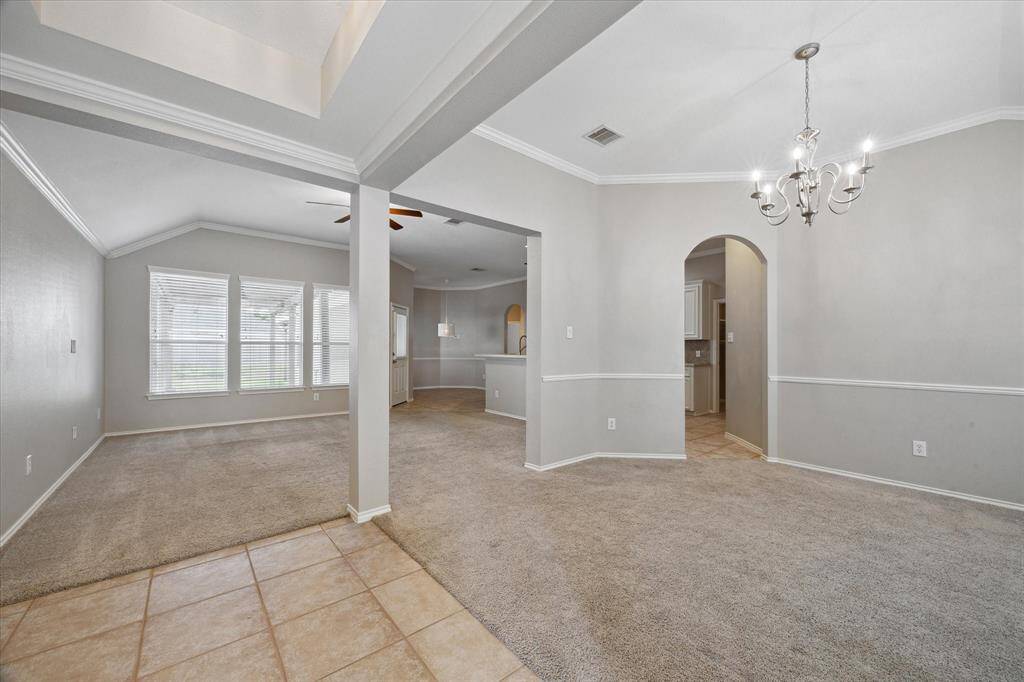 Entry/dining room/family room