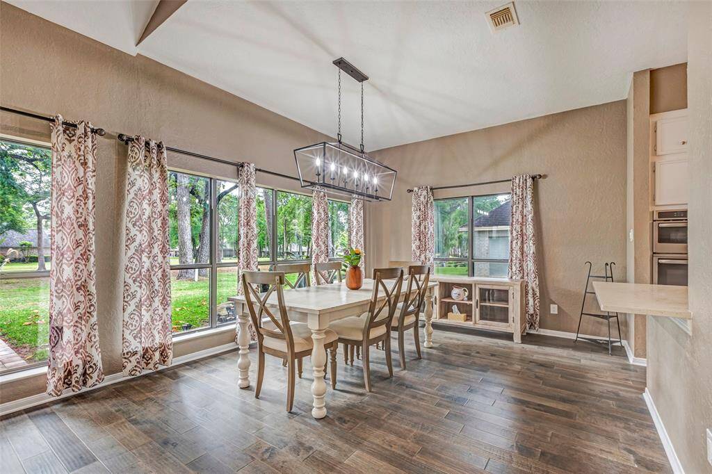 Just beautiful!  So many windows offering an amazing view of the Walden Golf Course.