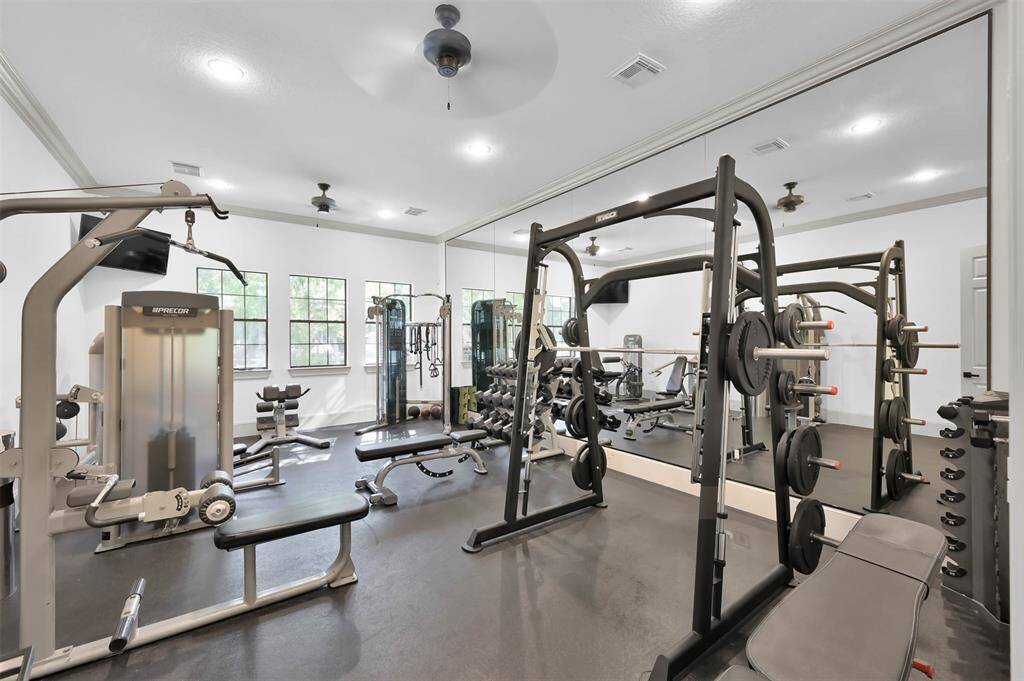 Weight room!