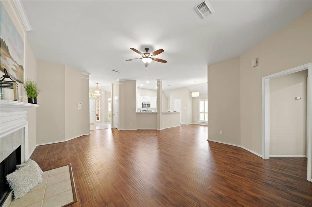 Tons of natural light shines throughout