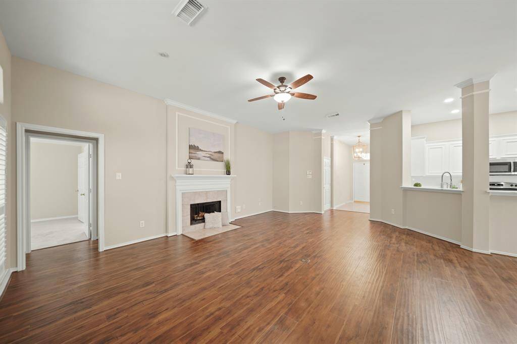 New paint throughout for a light and airy feel.