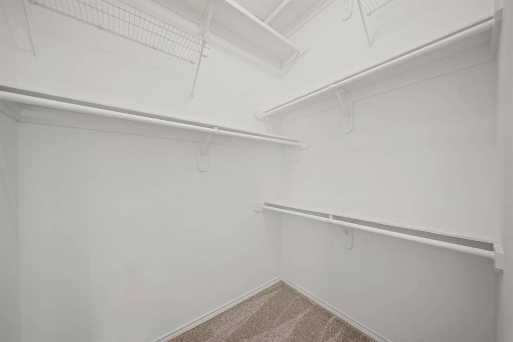1 of the 2 primary closets.