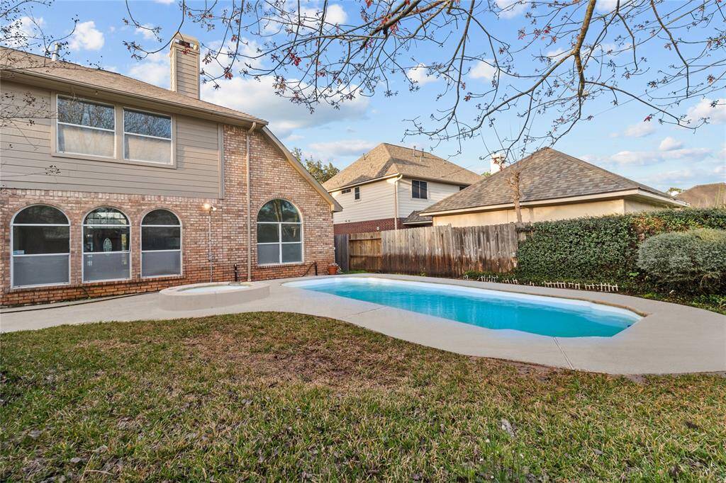 Newly renovated pool and hot tub