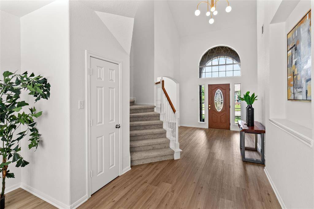 Beautiful front entry