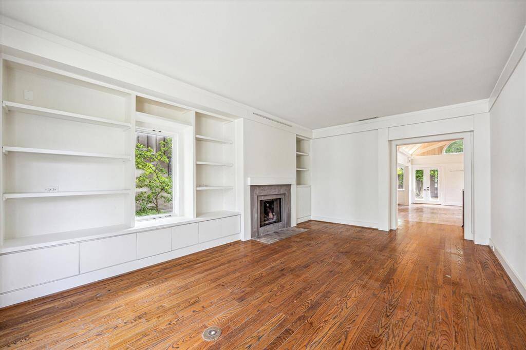 Downstairs library/den