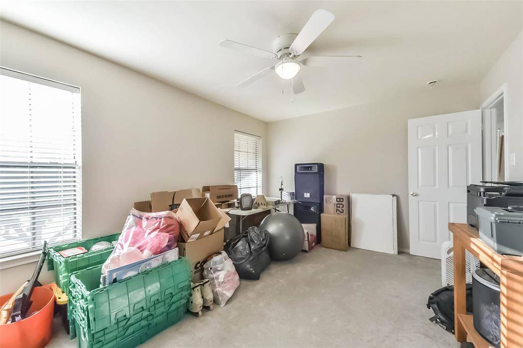 Whether you need a home office, gym, guest room, or hobby space, this versatile upstairs bedroom has the space to make it happen.