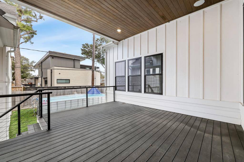 Covered patio