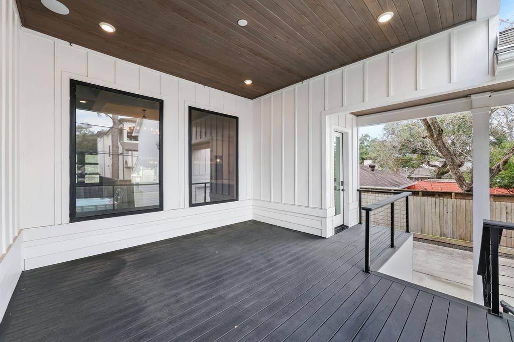 Covered patio