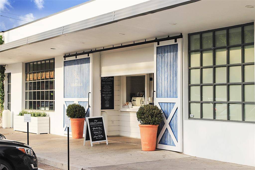 Meet your neighbors at nearby Tiny's Milk & Cookies- ice cream or coffee?
