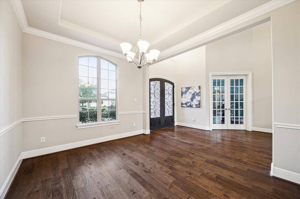 Formal dining room.