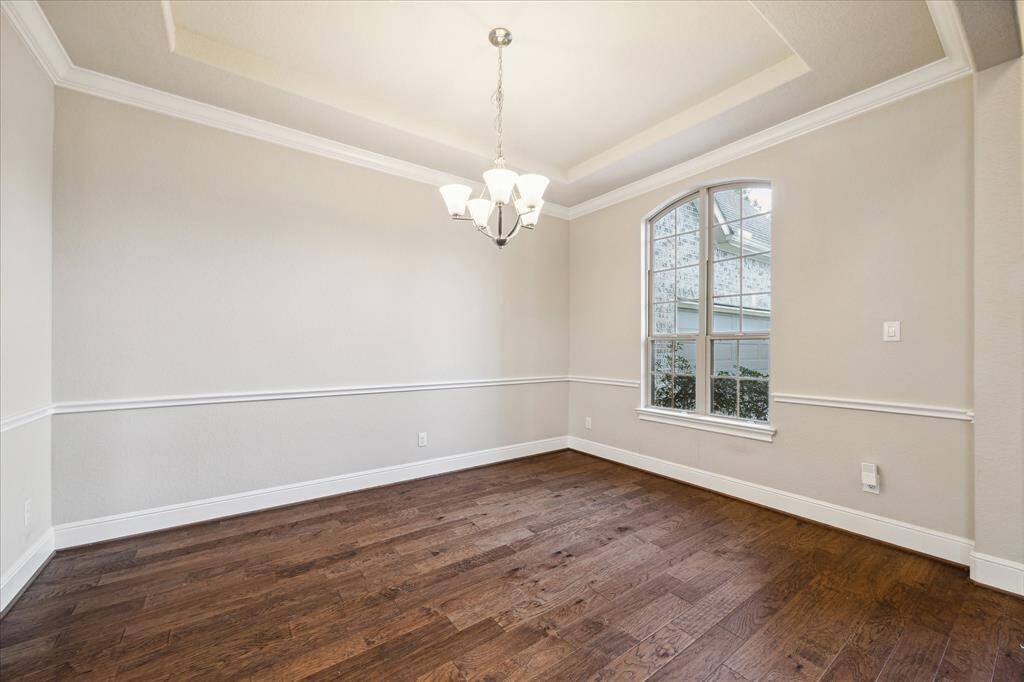 Formal dining room.
