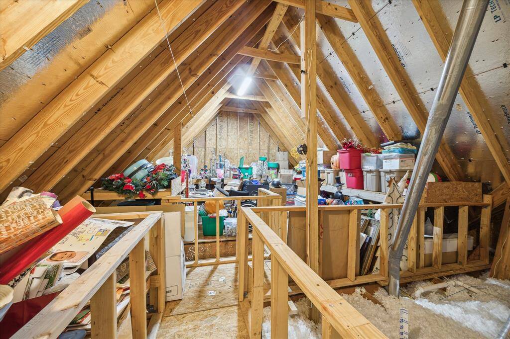 Walkin attic space