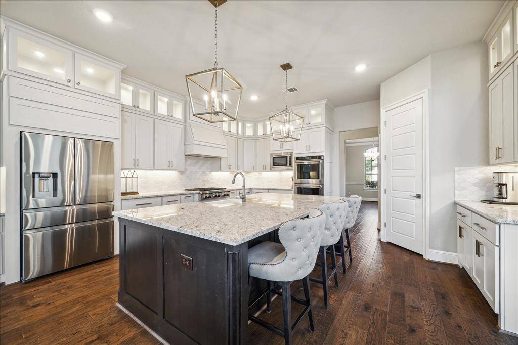 Lots of outlets and counter space.