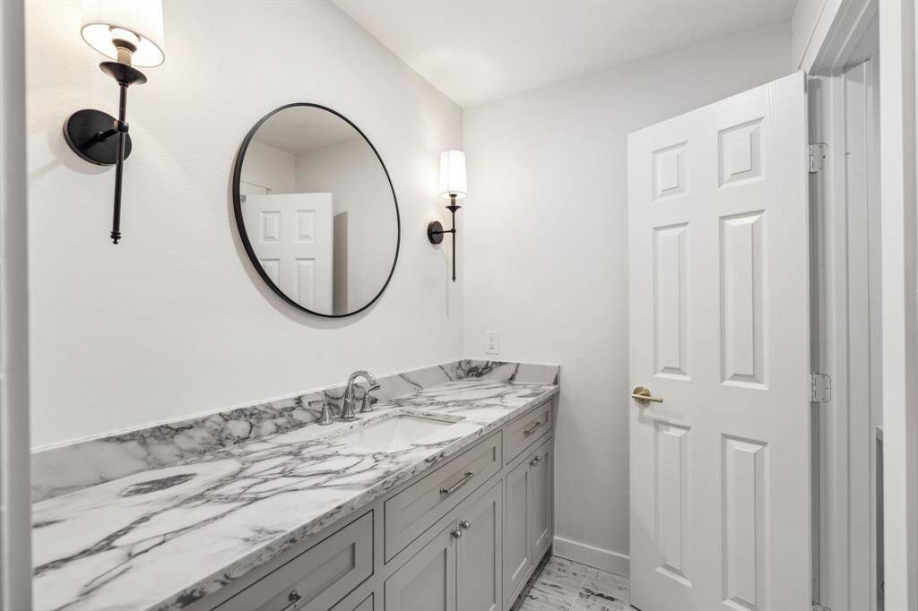 The other vanity of the jack-n-jill bathroom